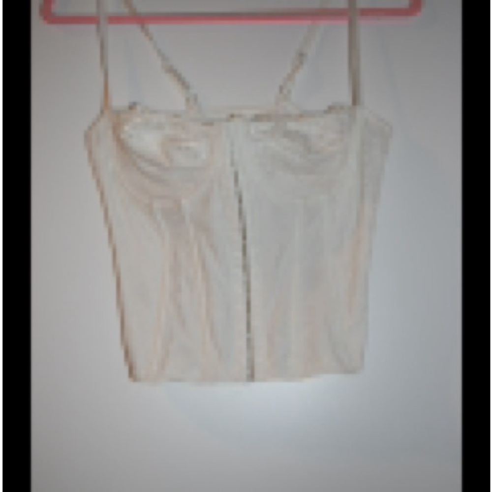 Elegant Cream Women's Top